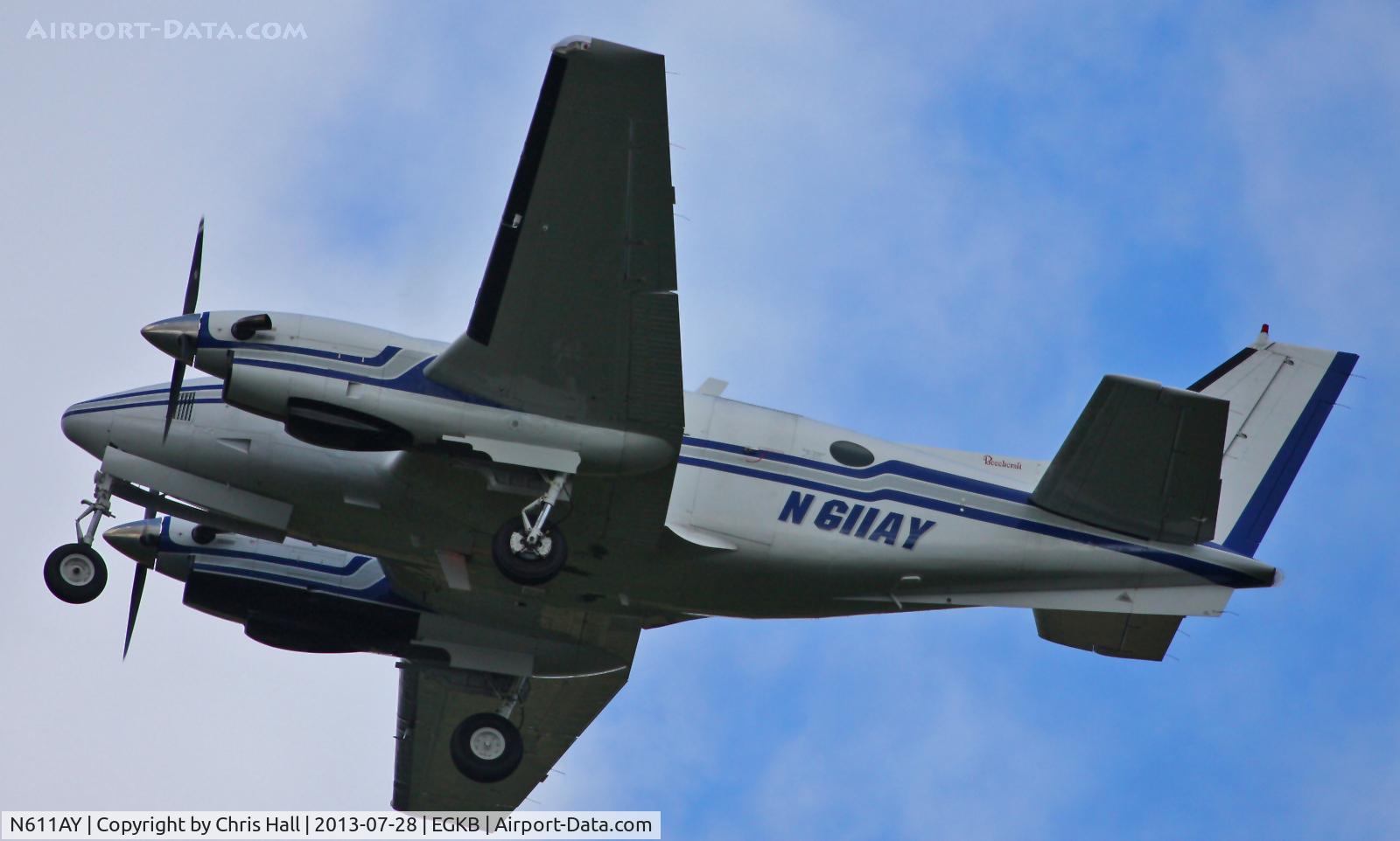 N611AY, 1973 Beech C90 King Air C/N LJ-601, Frami Corp