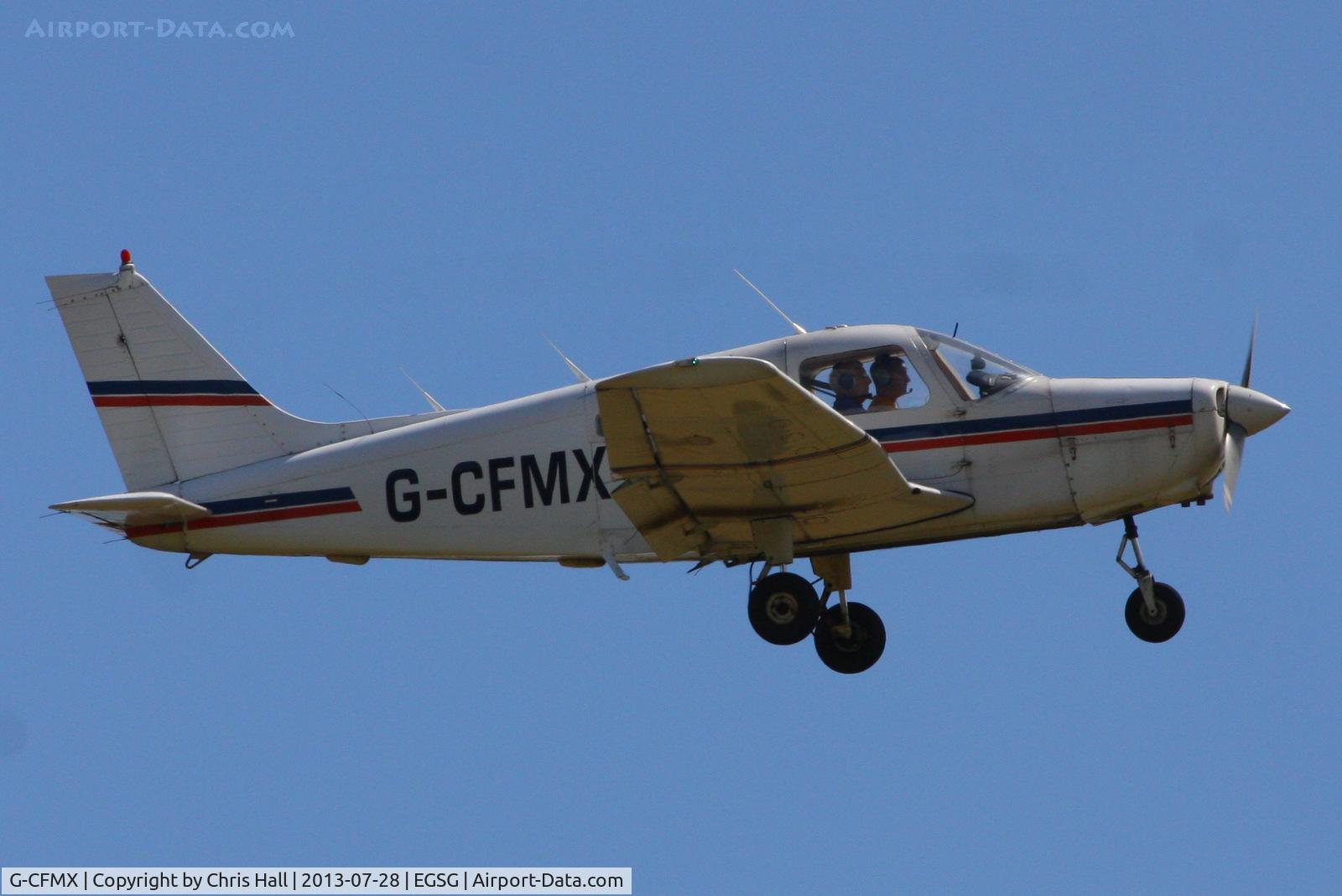 G-CFMX, 1983 Piper PA-28-161 Cherokee Warrior II C/N 28-8316073, Stapleford Flying Club