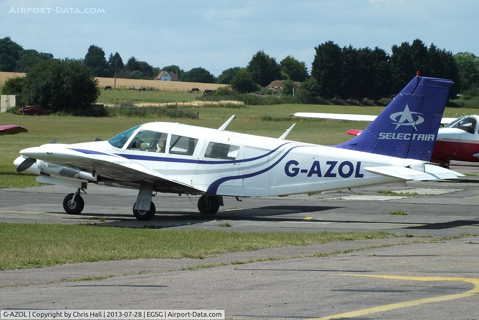 G-AZOL, 1971 Piper PA-34-200 Seneca C/N 34-7250075, Stapleford Flying Club