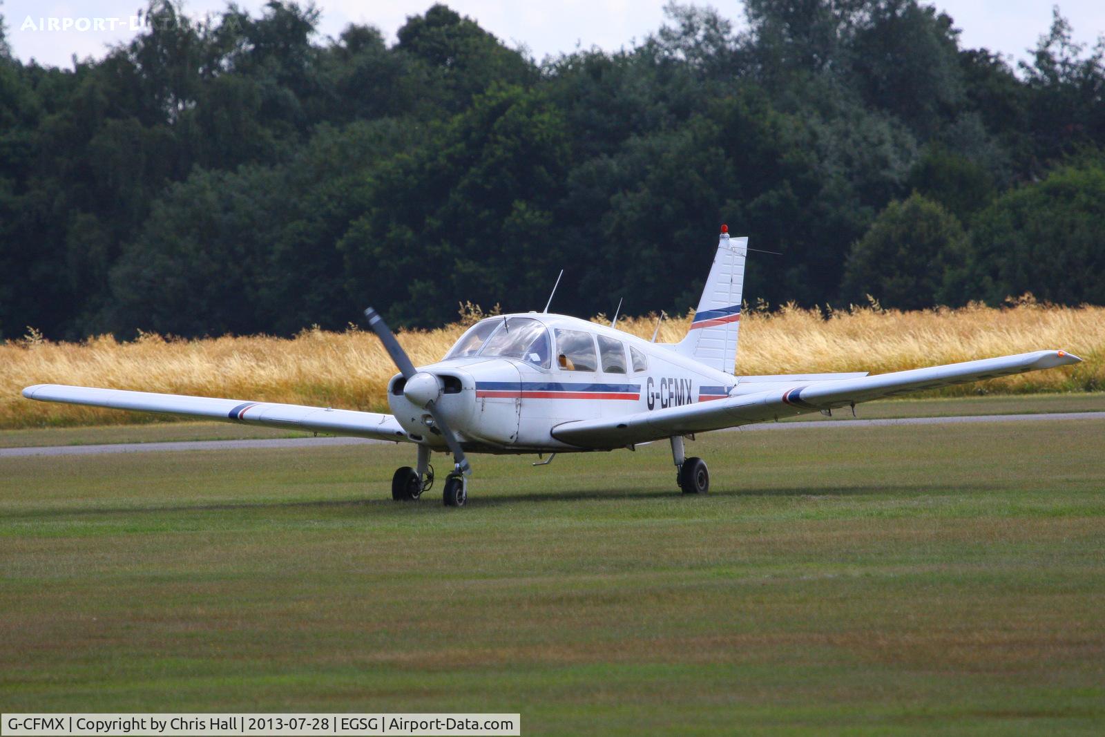 G-CFMX, 1983 Piper PA-28-161 Cherokee Warrior II C/N 28-8316073, Stapleford Flying Club
