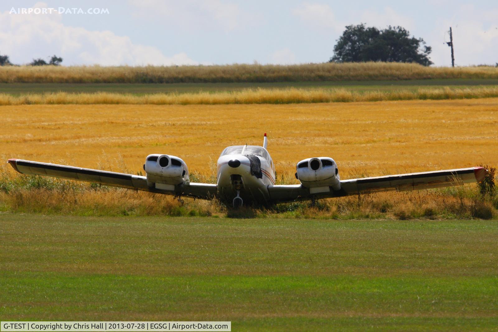 G-TEST, 1974 Piper PA-34-200 Seneca C/N 34-7450116, Stapleford Flying Club