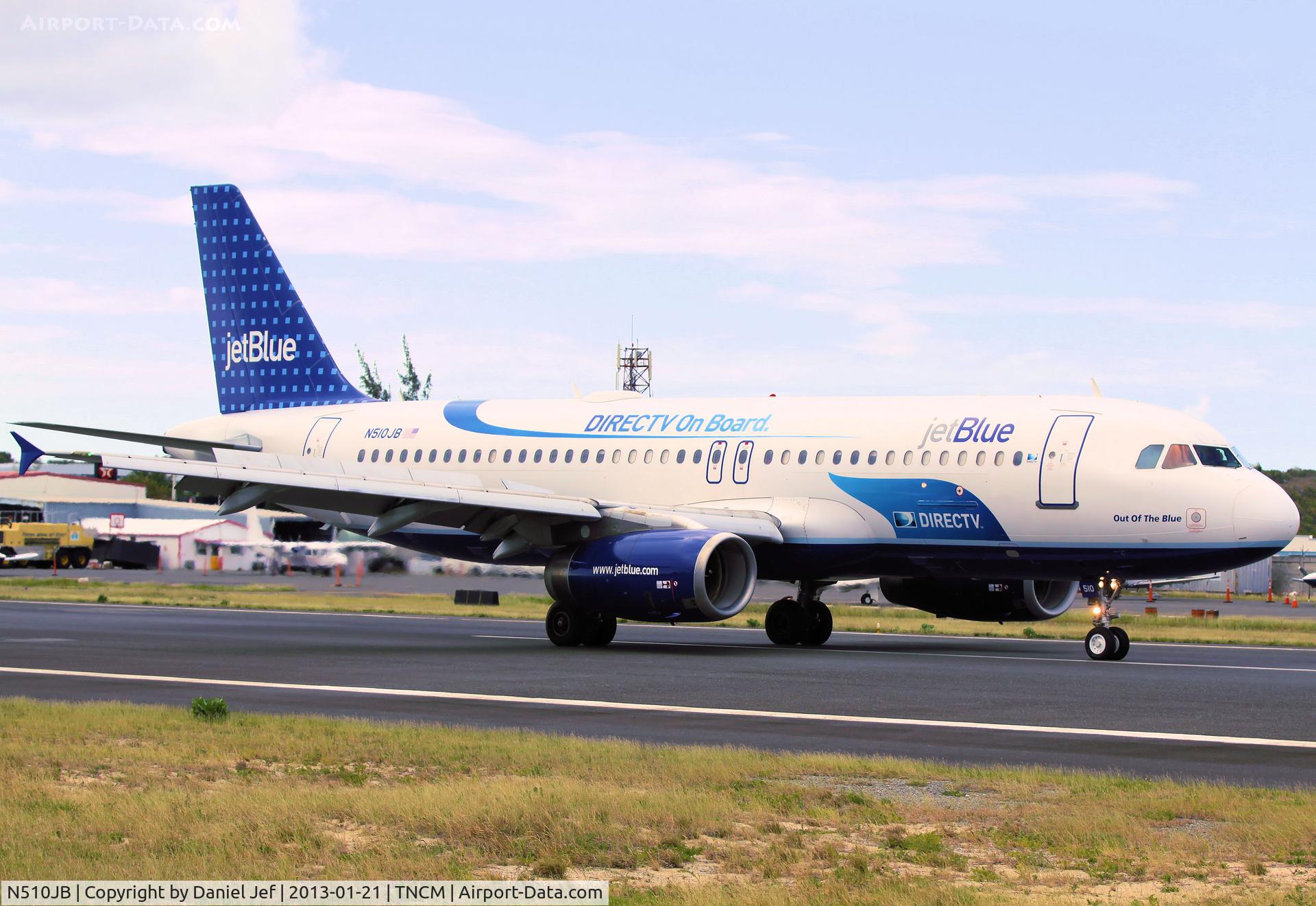 N510JB, 2000 Airbus A320-232 C/N 1280, N510JB