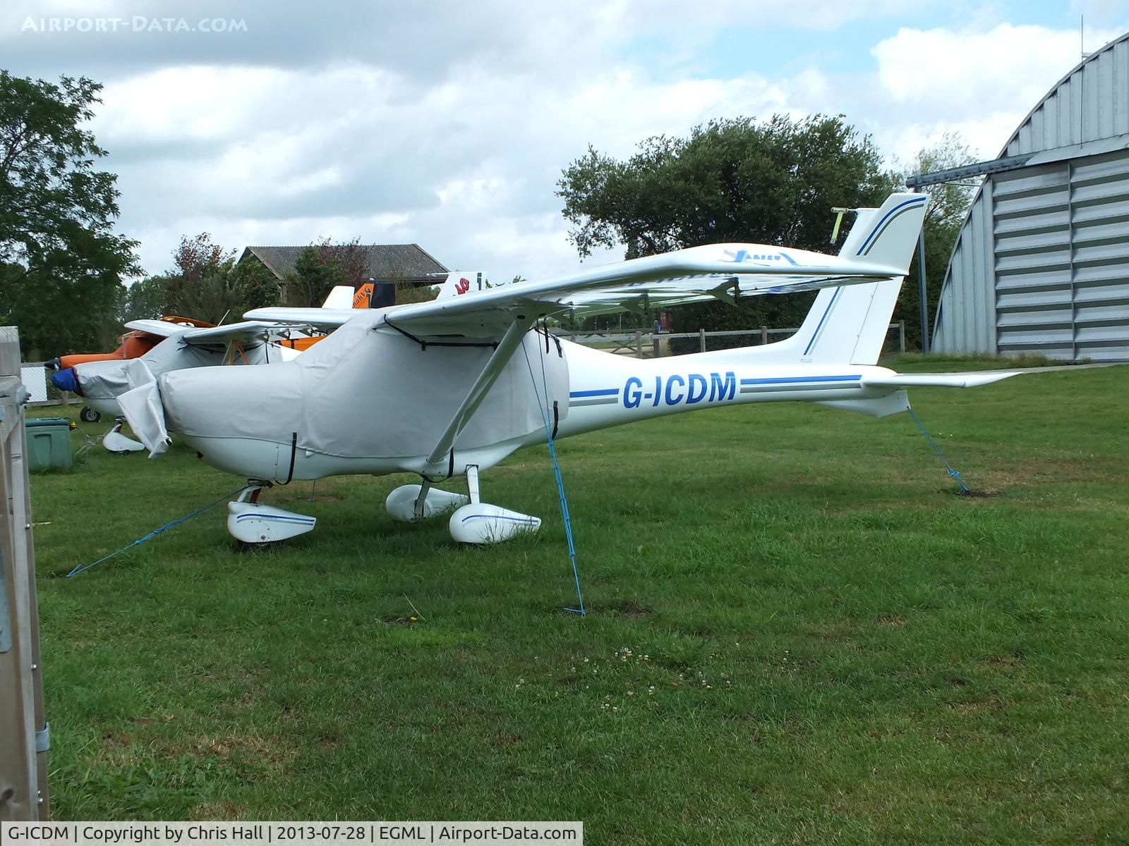 G-ICDM, 2007 Jabiru UL-450 C/N PFA 274A-14436, at Daymn's Hall Farm, Upminster, Essex