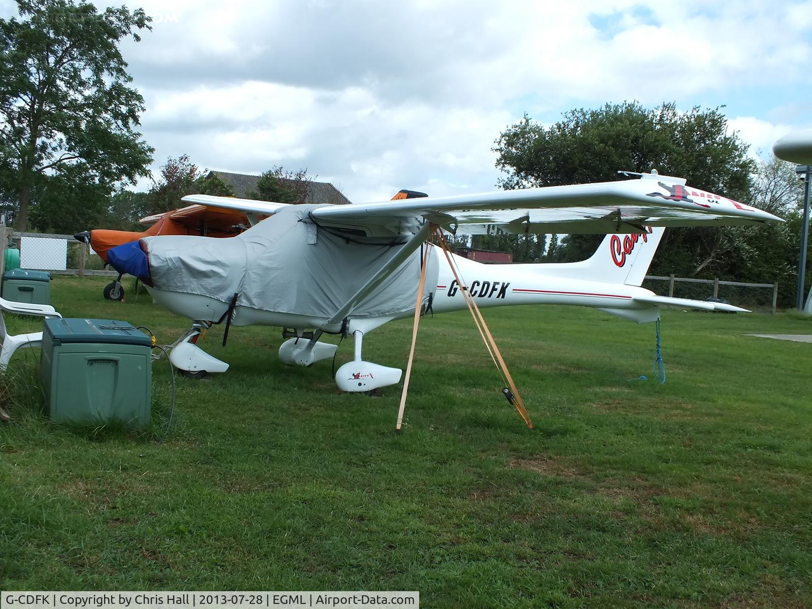 G-CDFK, 2006 Jabiru UL-450 Calypso C/N PFA 274A-14144, at Daymn's Hall Farm, Upminster, Essex