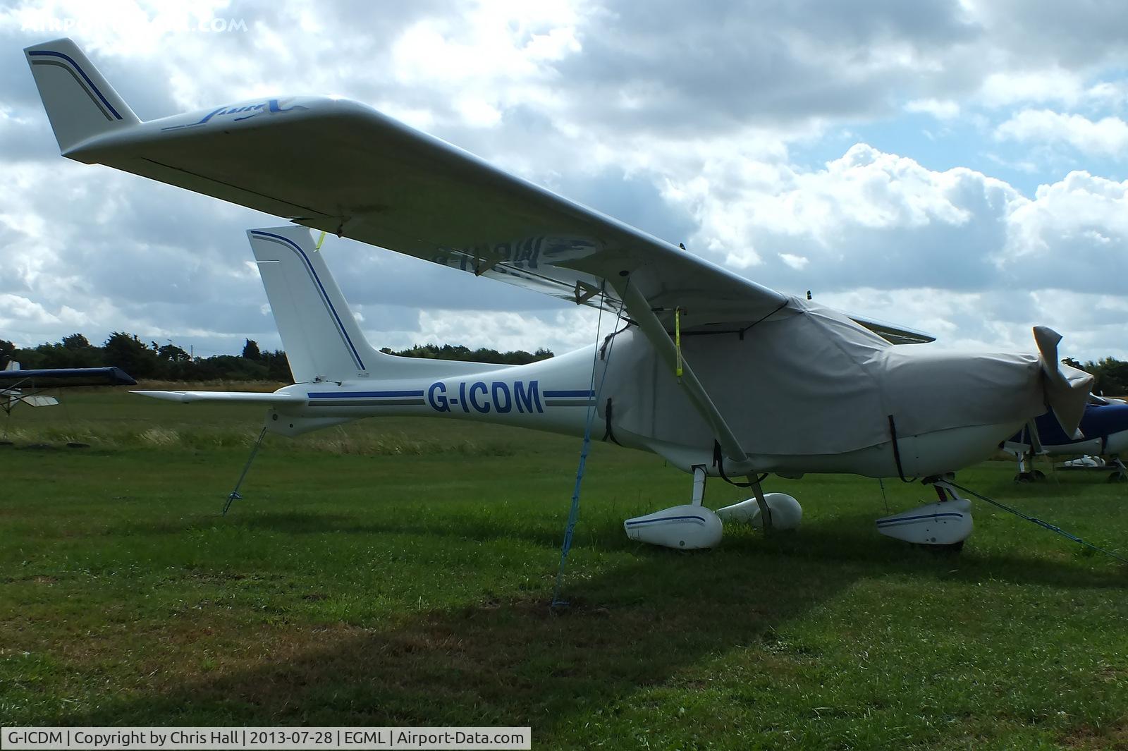 G-ICDM, 2007 Jabiru UL-450 C/N PFA 274A-14436, at Daymn's Hall Farm, Upminster, Essex