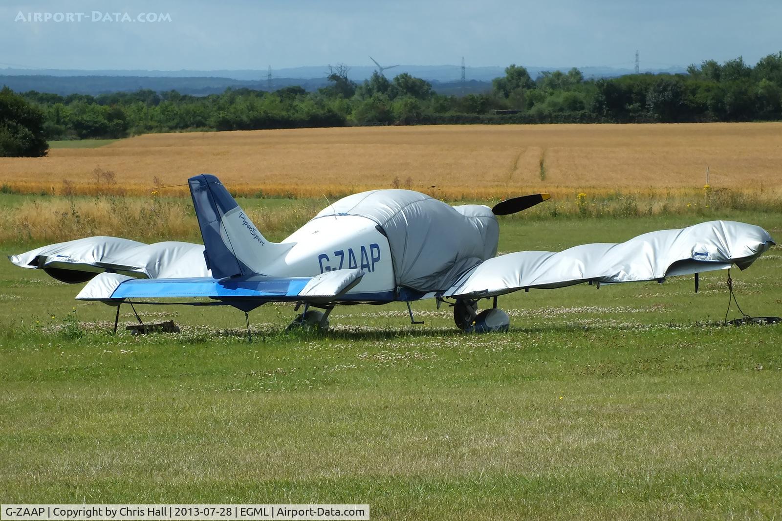 G-ZAAP, 2008 CZAW SportCruiser C/N PFA 338-14663, at Daymn's Hall Farm, Upminster, Essex