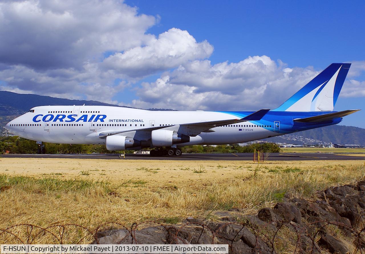 F-HSUN, 1993 Boeing 747-422 C/N 26880, Flight CRL 910 from Paris-Orly