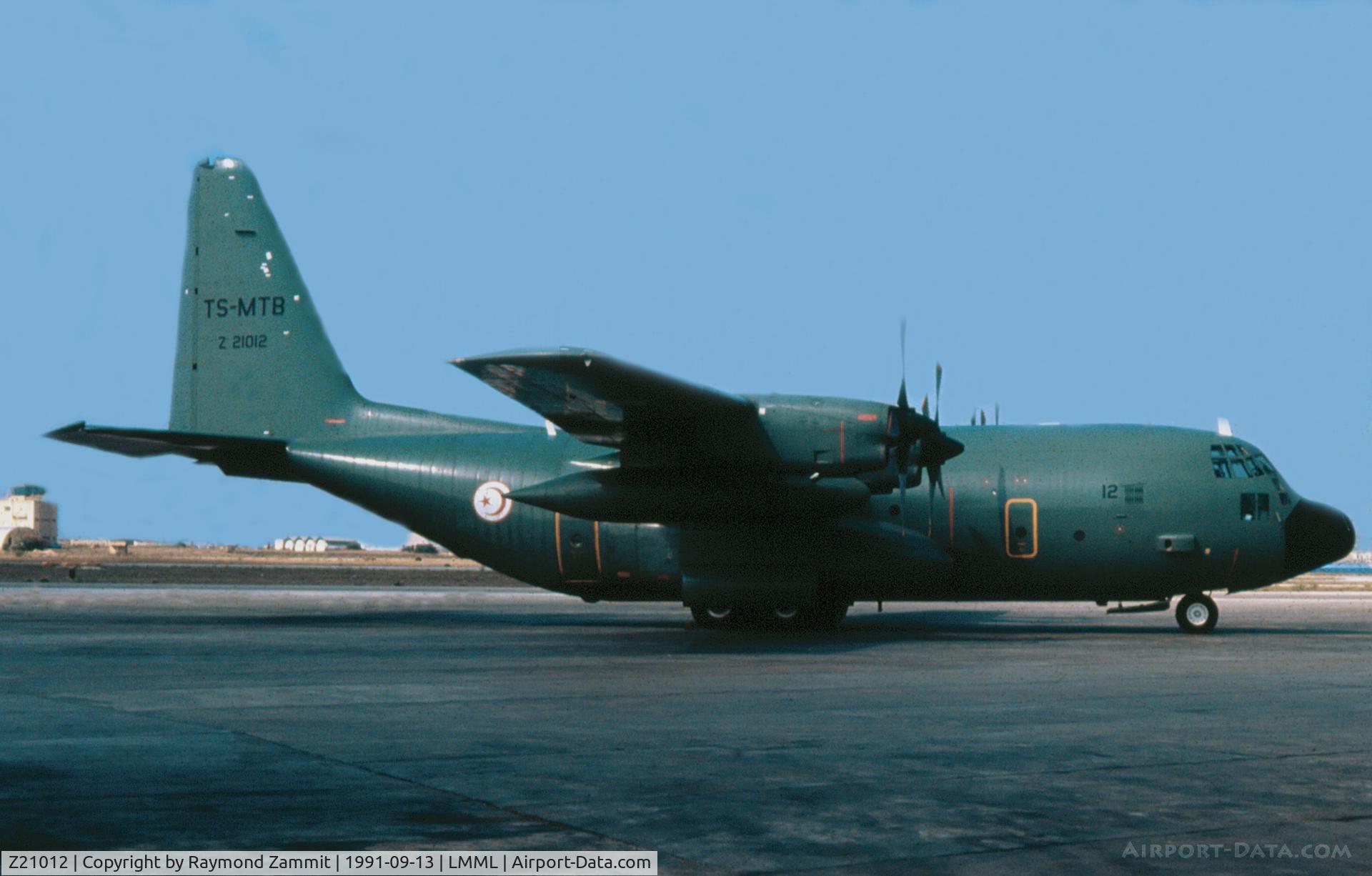 Z21012, 1984 Lockheed C-130H Hercules C/N 382-5021, C130H Hercules Z21012 of Tunisain Air Force