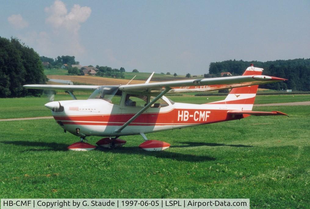 HB-CMF, 1963 Cessna P172D Skyhawk Powermatic C/N P17257154, My last landing in LSP with this a/c
