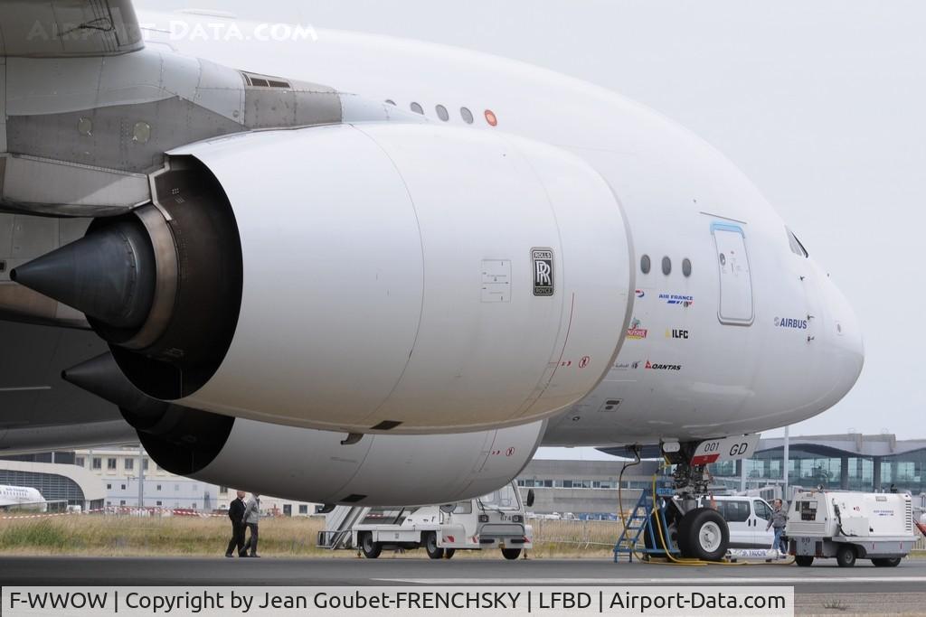F-WWOW, 2005 Airbus A380-841 C/N 001, A380 sn OOO1