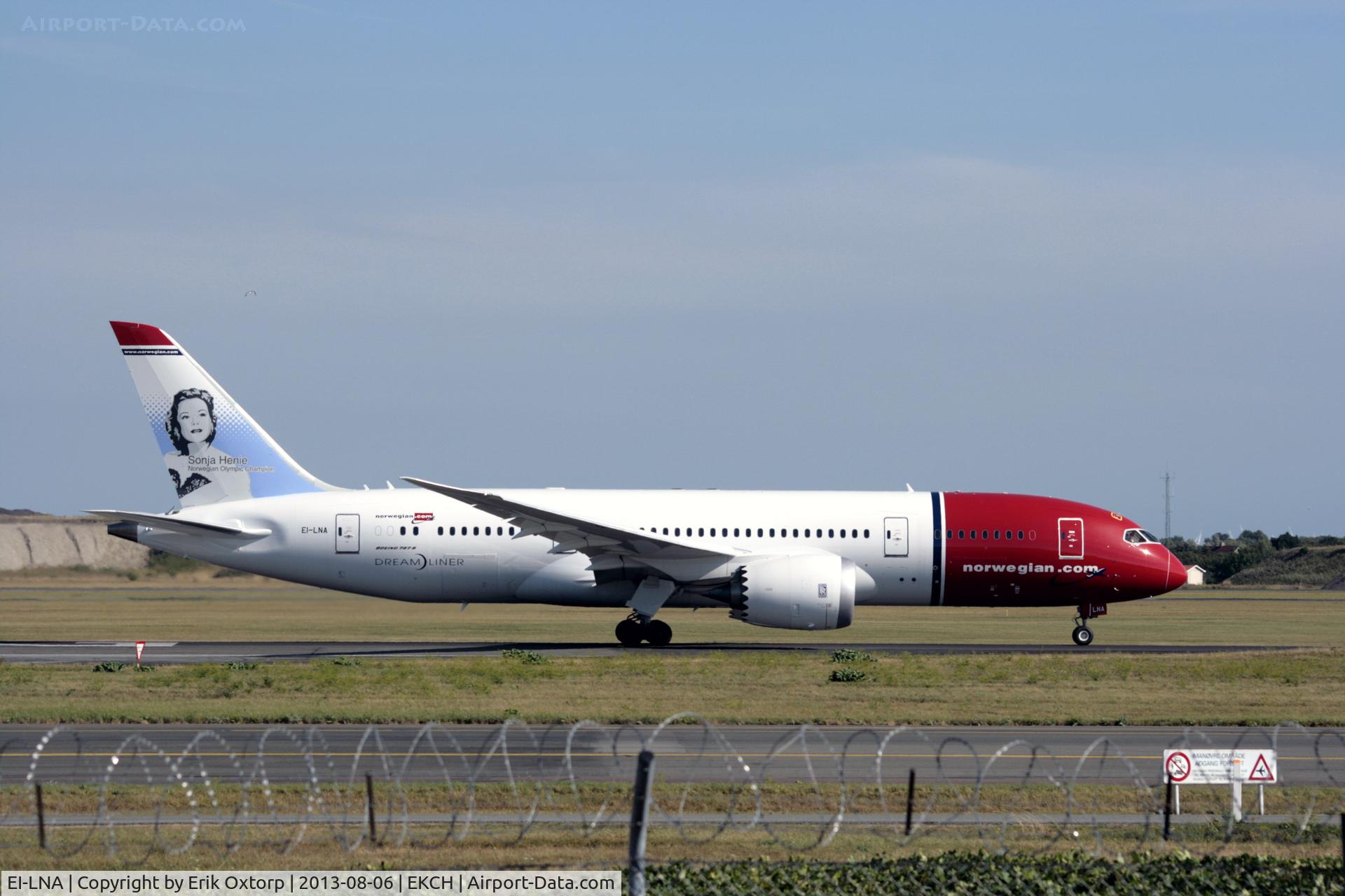 EI-LNA, 2013 Boeing 787-8 Dreamliner C/N 35304, EI-LNA taking off on rw 22R