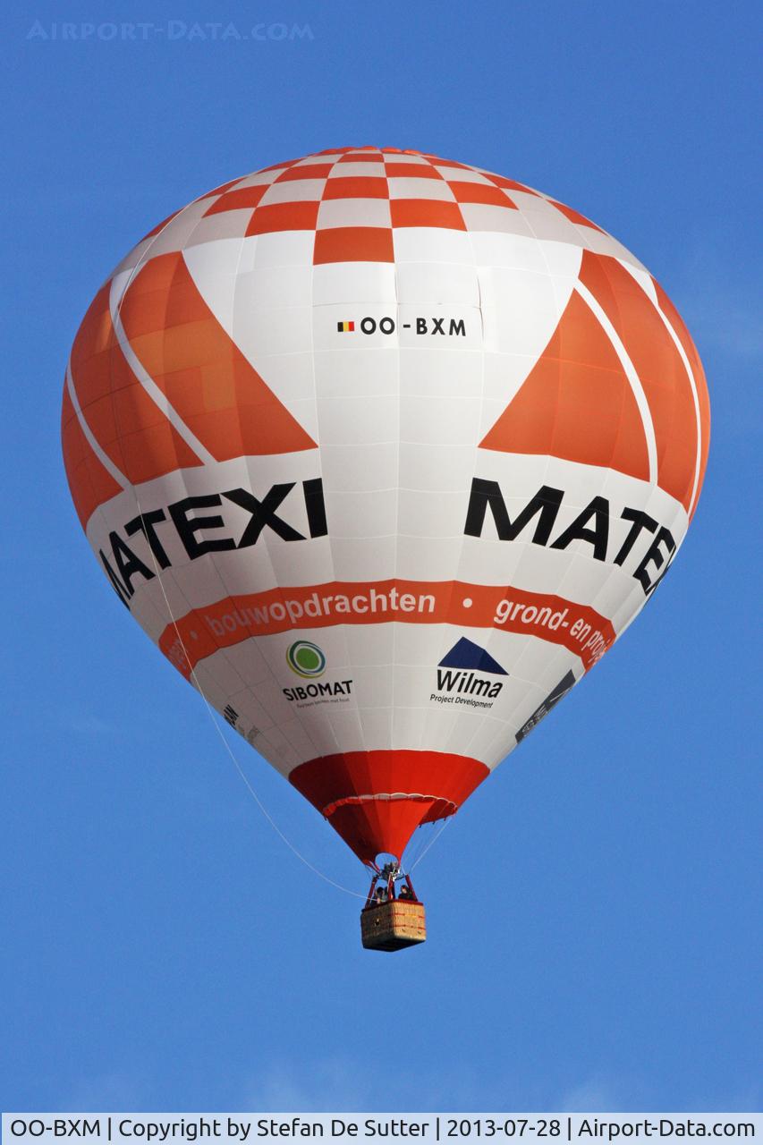 OO-BXM, 2007 Schroeder Fire Balloons G.34/24 C/N 1238, Balloon meeting Eeklo 2013.