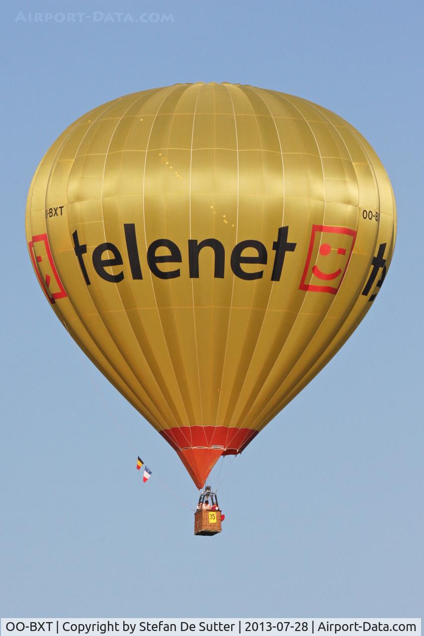 OO-BXT, 2004 Cameron N-160 C/N 10552, Balloon meeting Eeklo 2013.