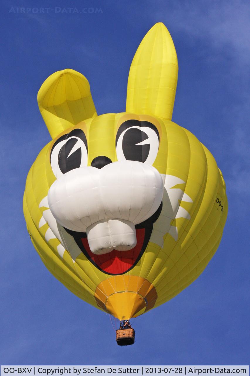 OO-BXV, 2005 Cameron Z-210 C/N 10708, Balloon meeting Eeklo 2013.