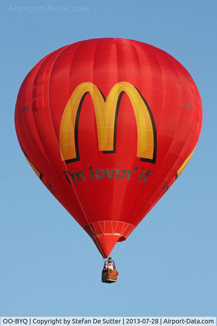 OO-BYQ, 2008 Cameron Balloons Z-140 C/N 11052, Balloon meeting Eeklo 2013.