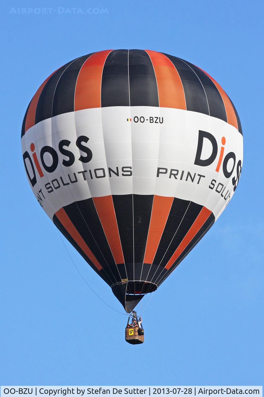 OO-BZU, 2006 Ultra Magic M-105 C/N 105/139, Balloon meeting Eeklo 2013.