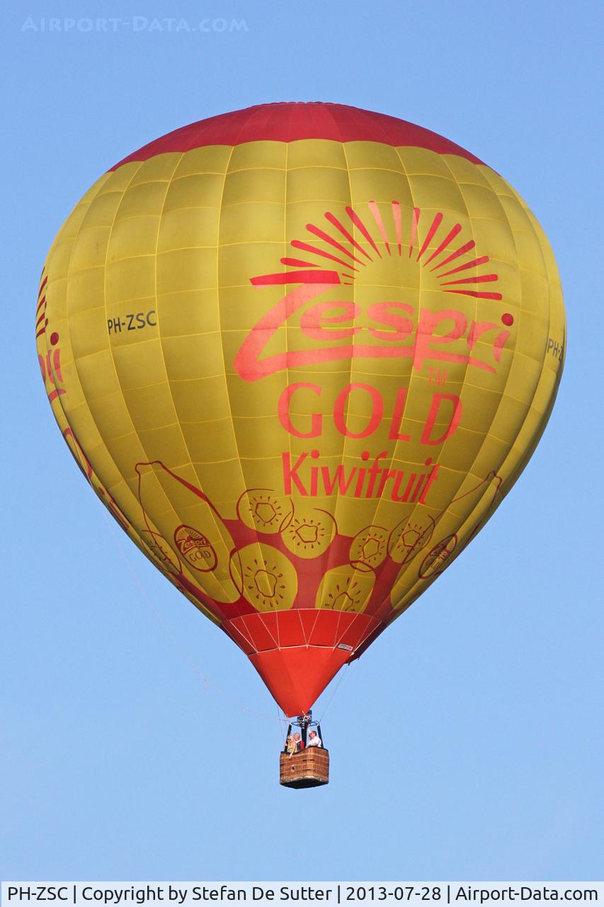 PH-ZSC, Cameron Z-105 C/N 10294, Balloon meeting Eeklo 2013.