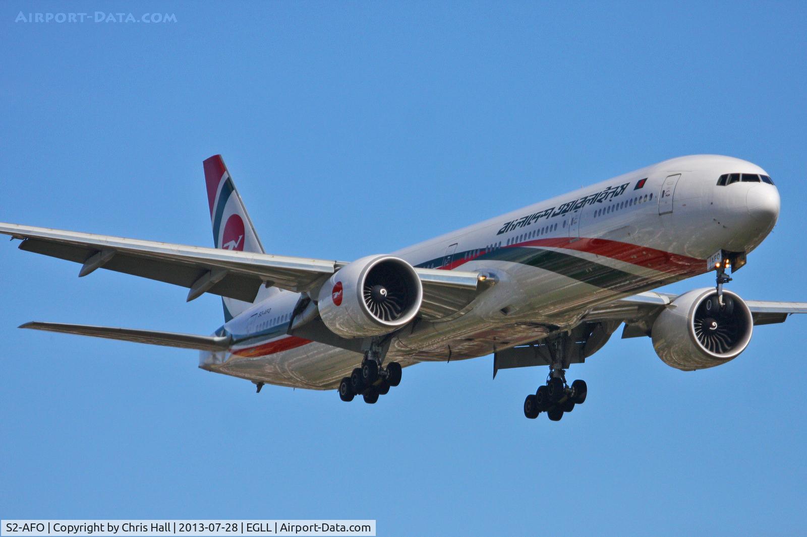S2-AFO, 2011 Boeing 777-3E9/ER C/N 40122, Biman Bangladesh Airlines