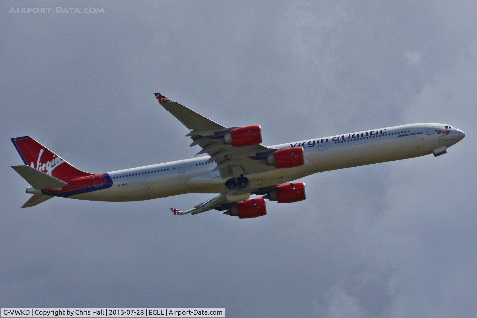 G-VWKD, 2005 Airbus A340-642 C/N 706, Virgin Atlantic Airways