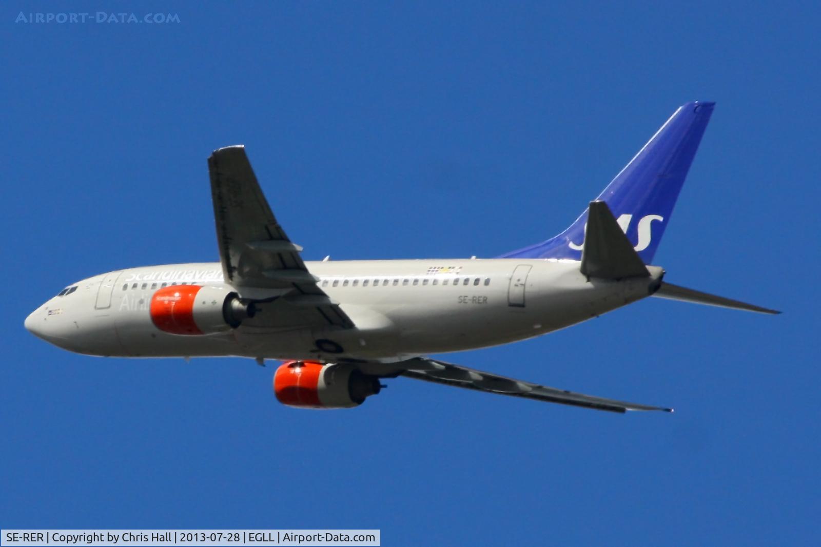 SE-RER, 2000 Boeing 737-7BX C/N 30736, SAS Scandinavian Airlines