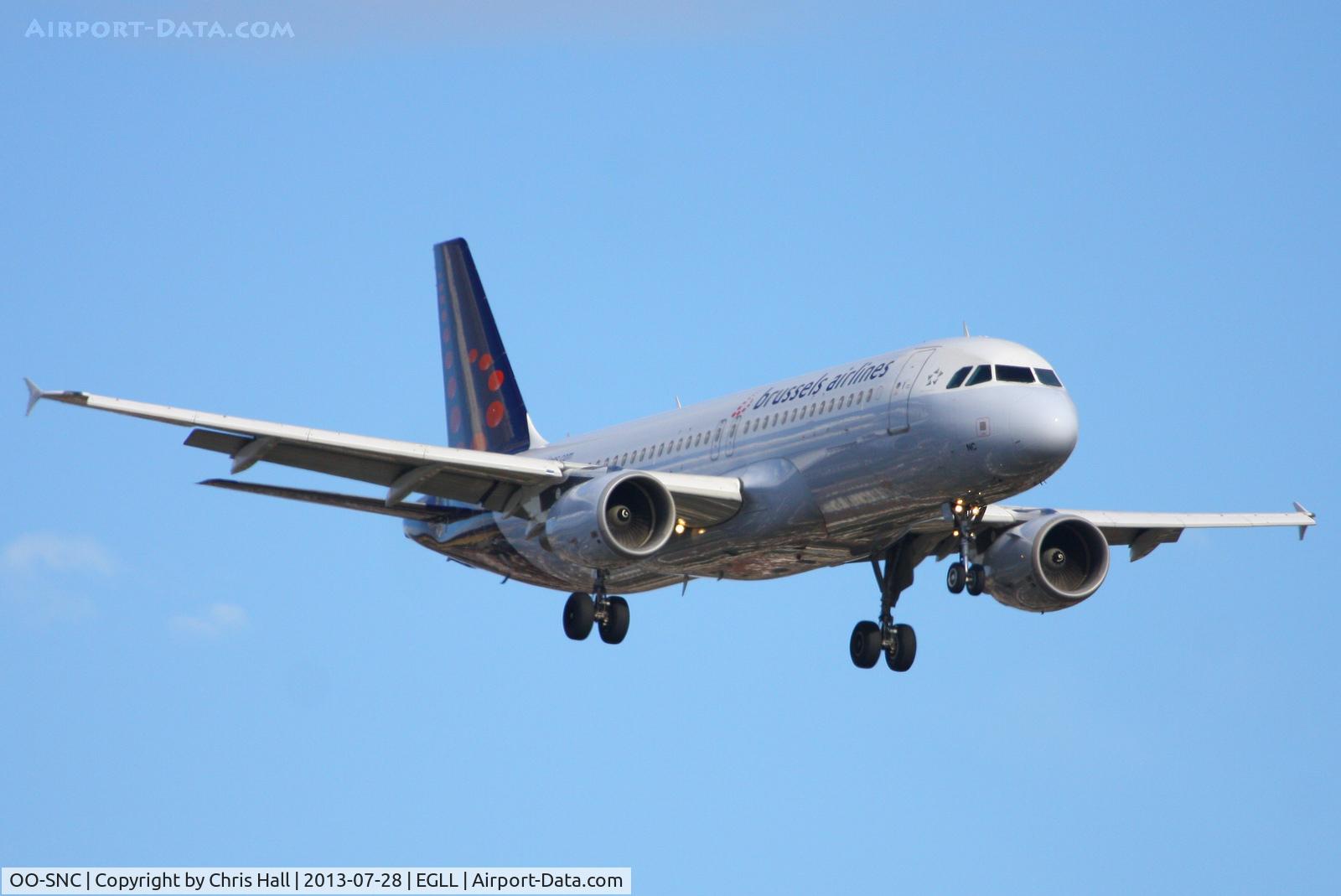 OO-SNC, 2002 Airbus A320-214 C/N 1797, Brussels Airlines