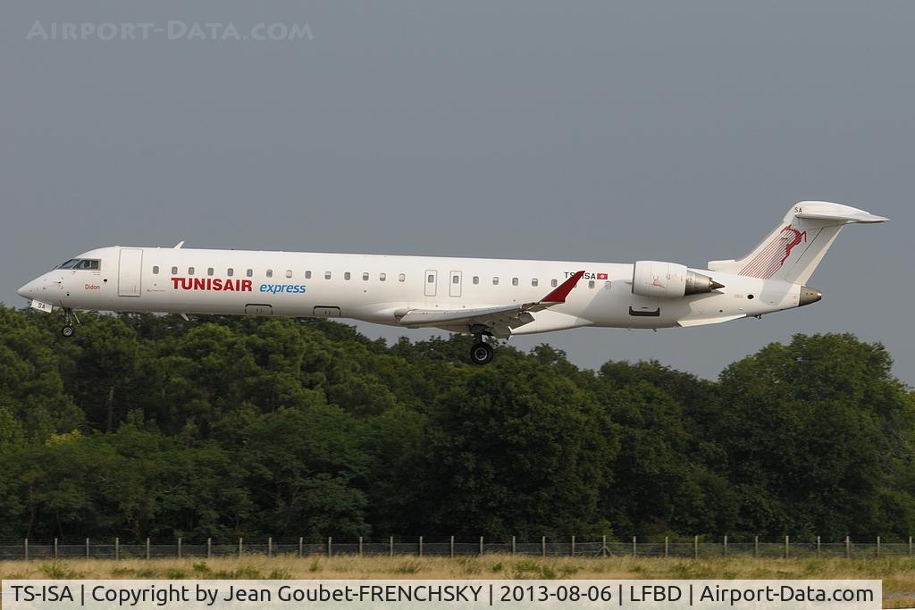 TS-ISA, 2007 Bombardier CRJ-900 (CL-600-2D24) C/N 15091, UG1242 from Djerba
