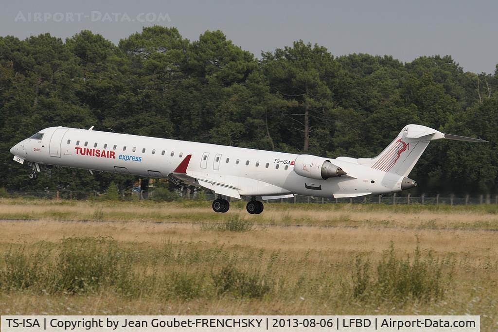 TS-ISA, 2007 Bombardier CRJ-900 (CL-600-2D24) C/N 15091, UG1242 from Djerba