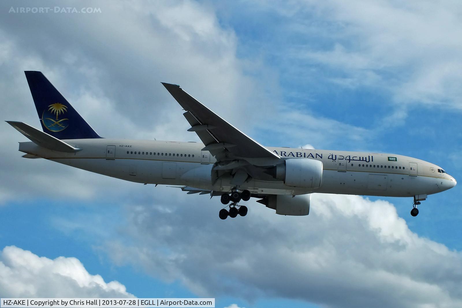 HZ-AKE, 1997 Boeing 777-268/ER C/N 28348, Saudi Arabian Airlines