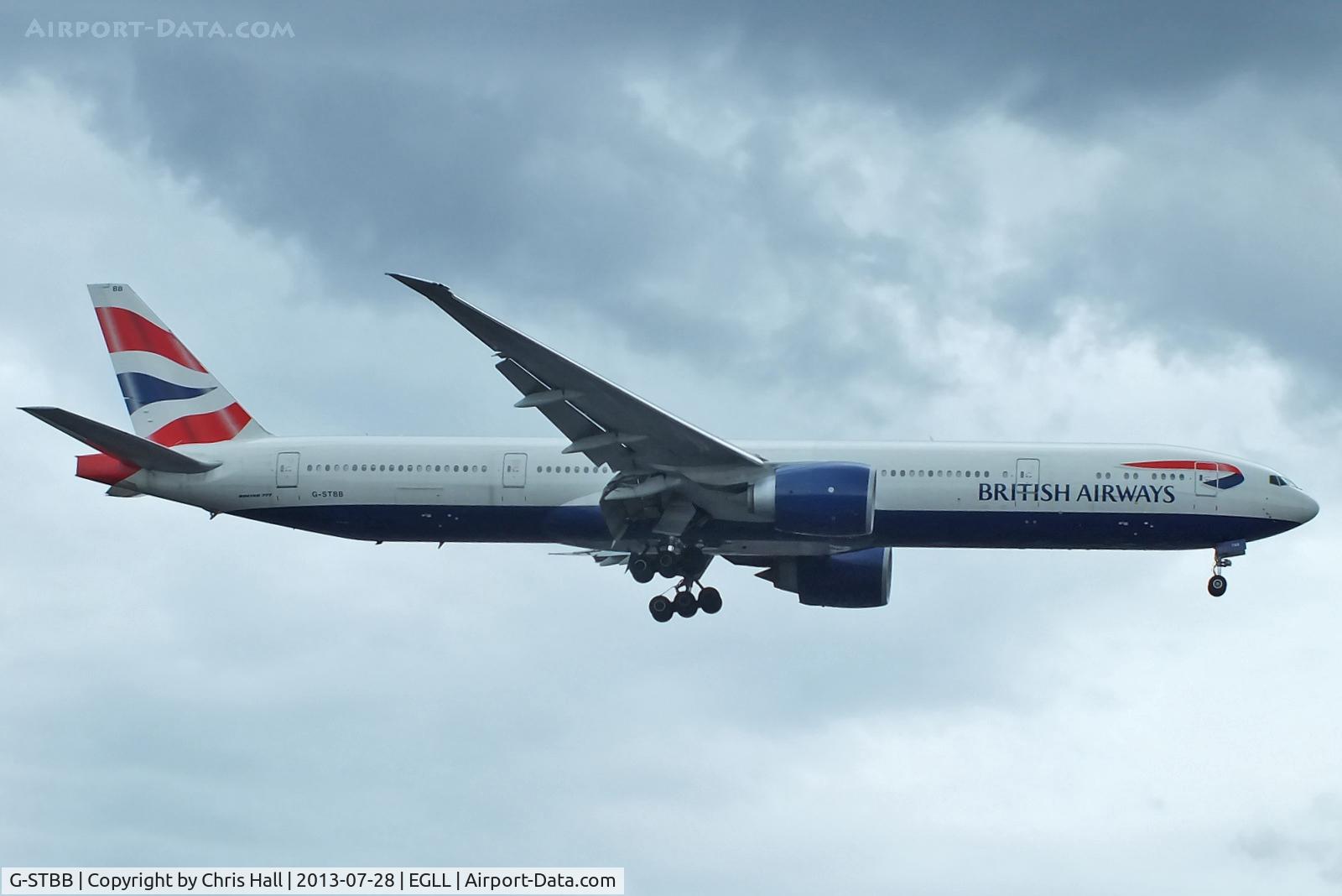 G-STBB, 2010 Boeing 777-36N/ER C/N 38286, British Airways