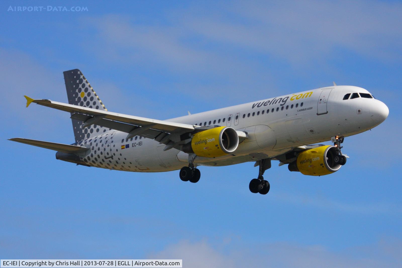 EC-IEI, 2001 Airbus A320-214 C/N 1694, Vueling