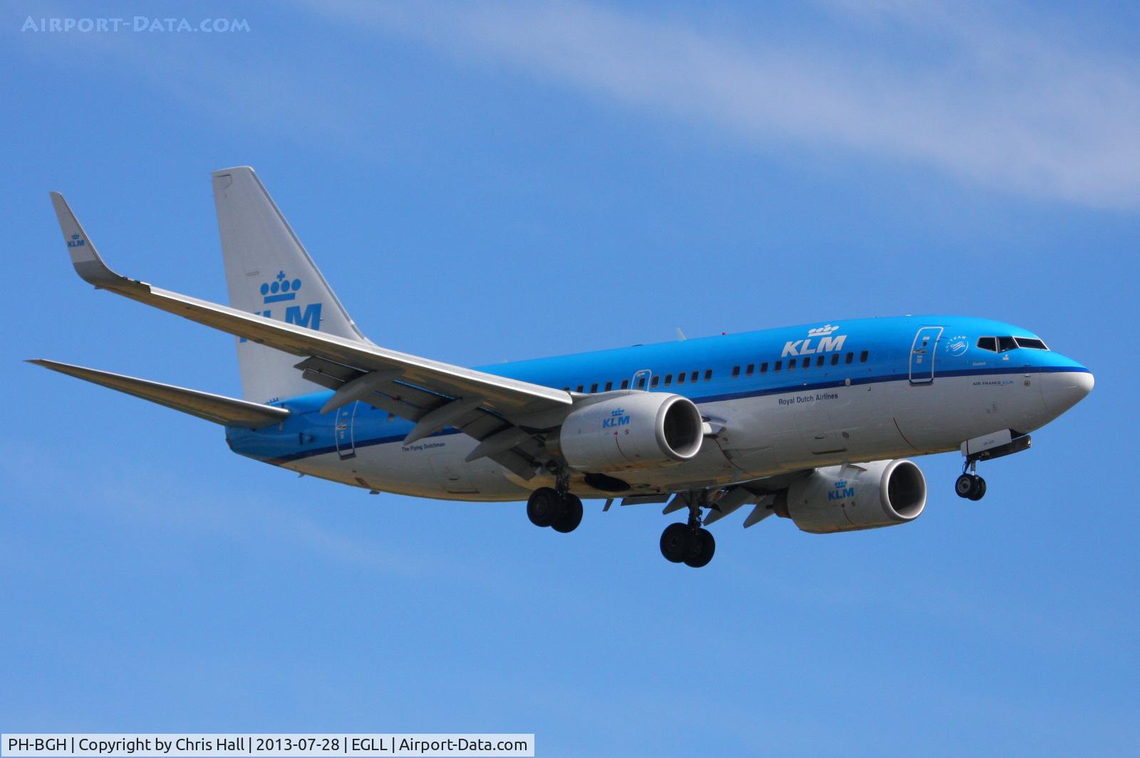 PH-BGH, 2009 Boeing 737-7K2 C/N 38053, KLM Royal Dutch Airlines