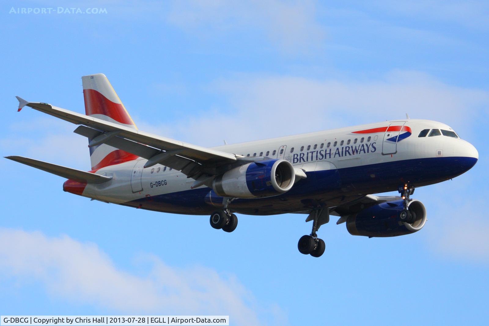 G-DBCG, 2005 Airbus A319-131 C/N 2694, British Airways