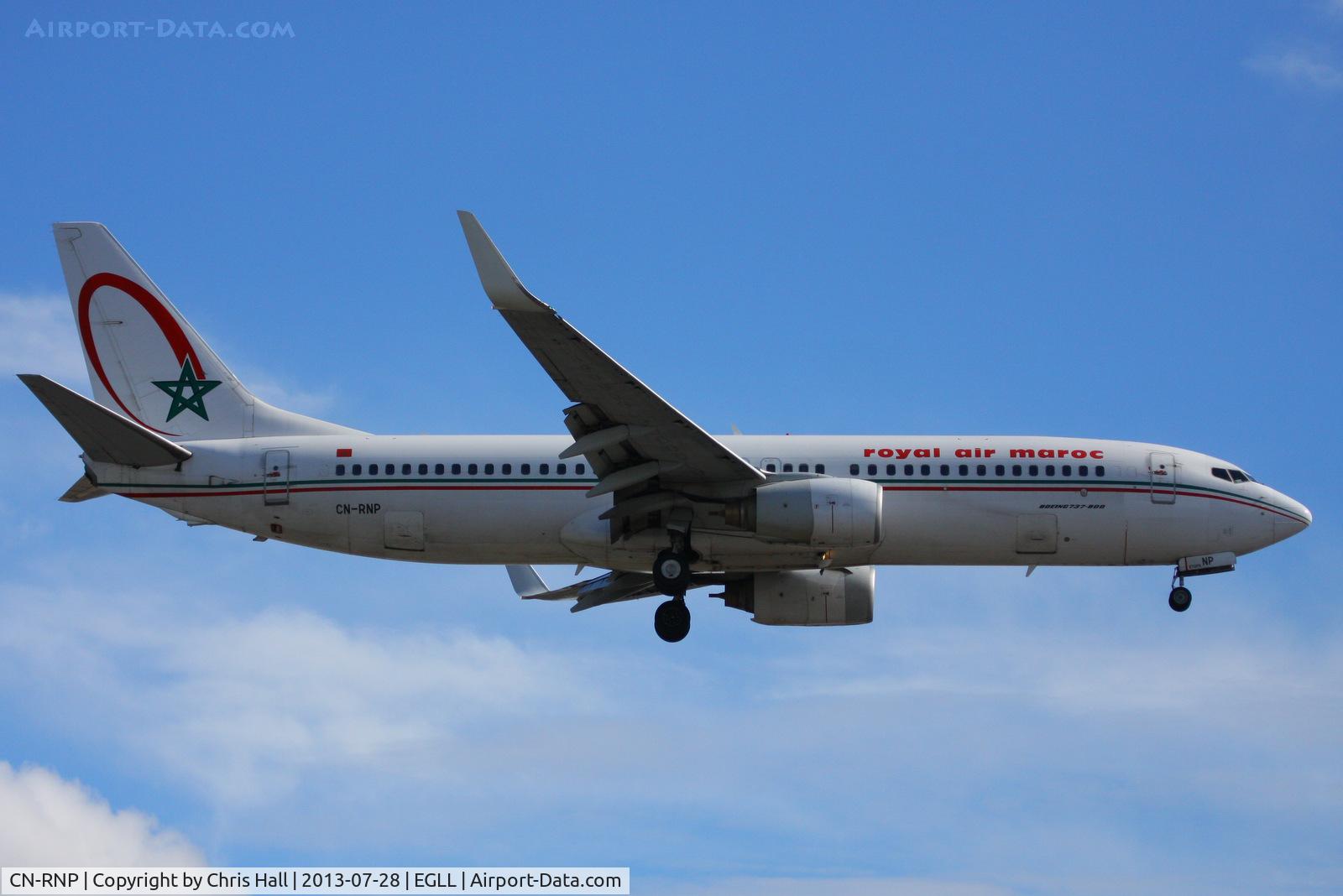 CN-RNP, 2000 Boeing 737-8B6 C/N 28983, Royal Air Maroc