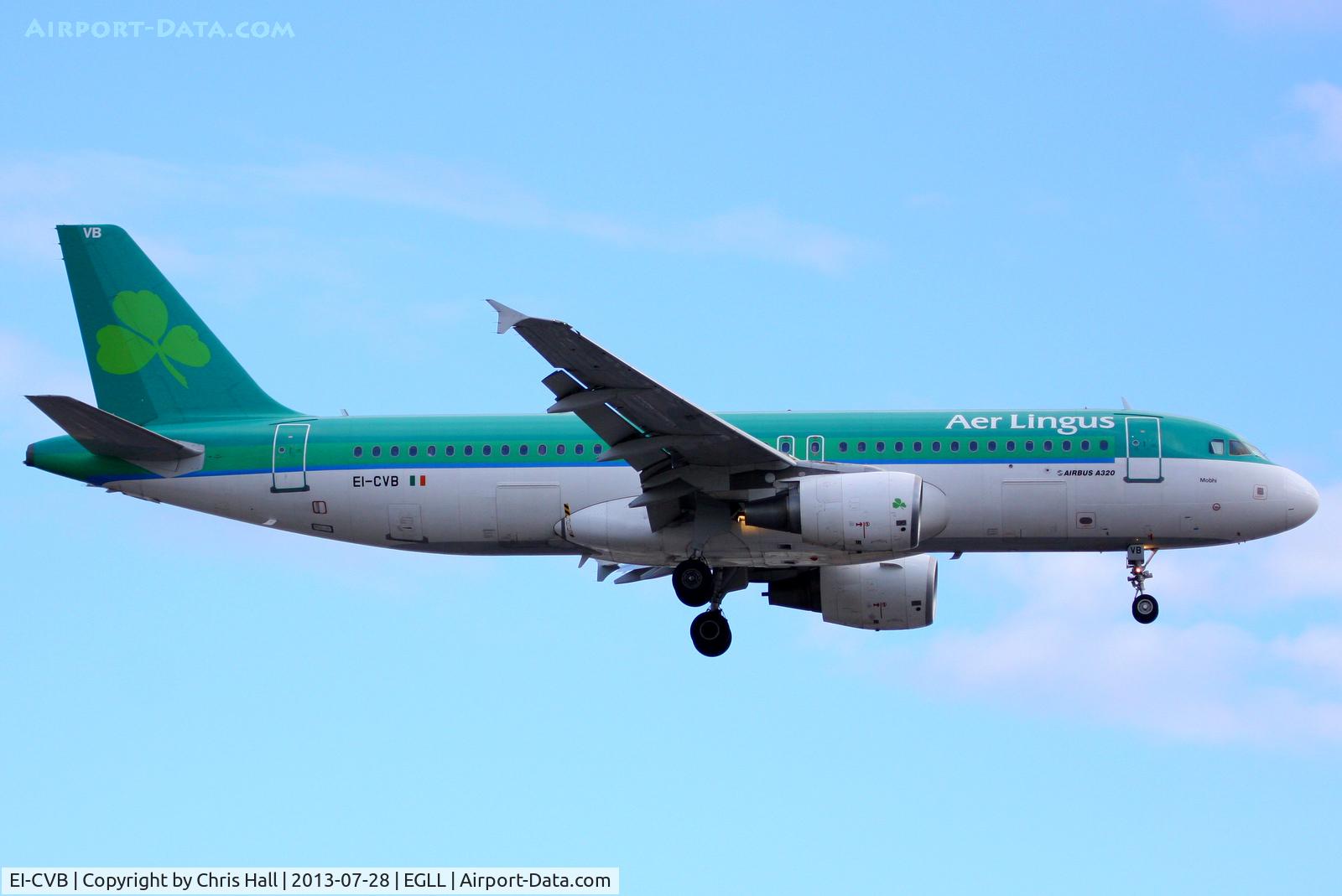 EI-CVB, 2000 Airbus A320-214 C/N 1394, Aer Lingus