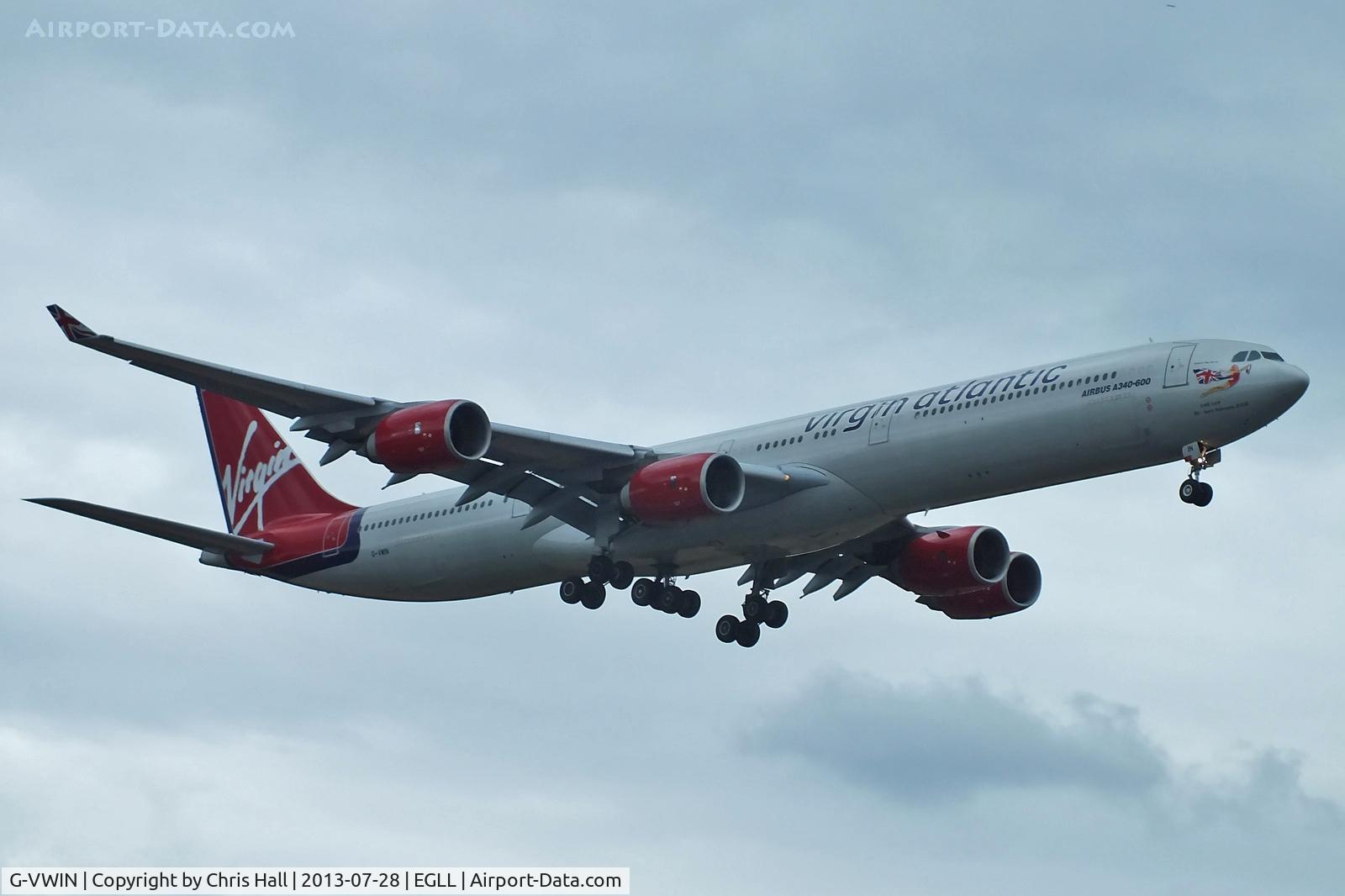 G-VWIN, 2006 Airbus A340-642 C/N 736, Virgin Atlantic Airways