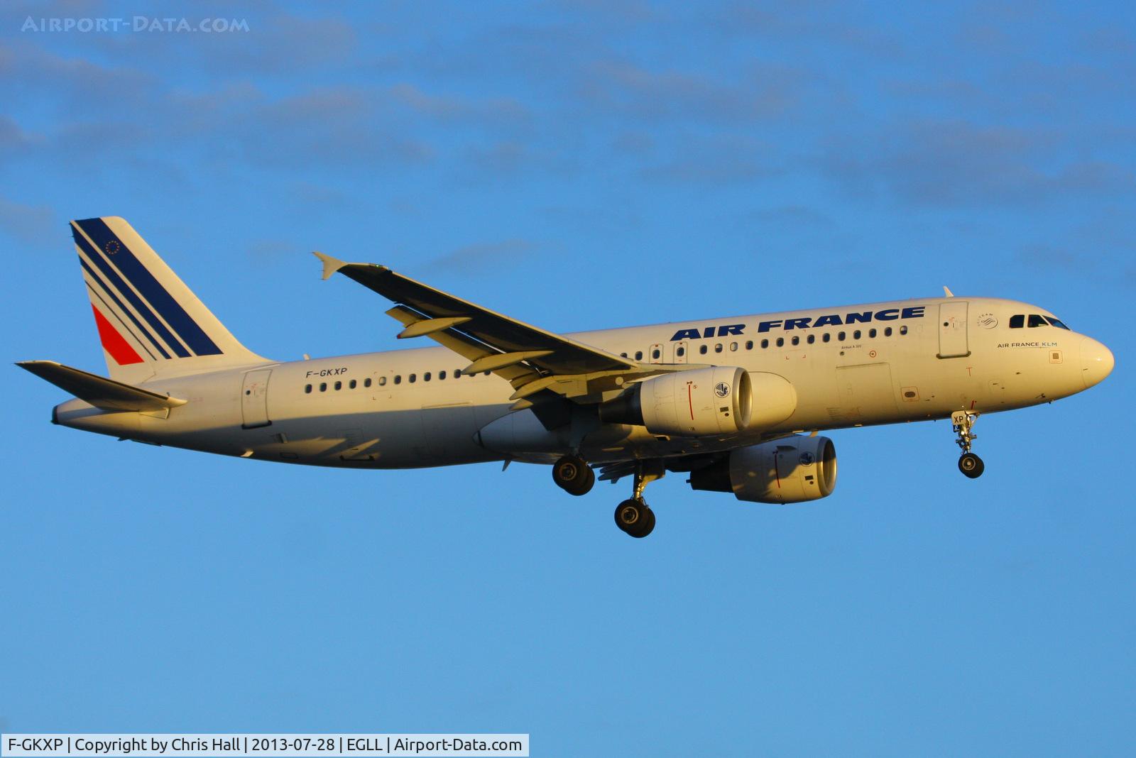 F-GKXP, 2008 Airbus A320-214 C/N 3470, Air France