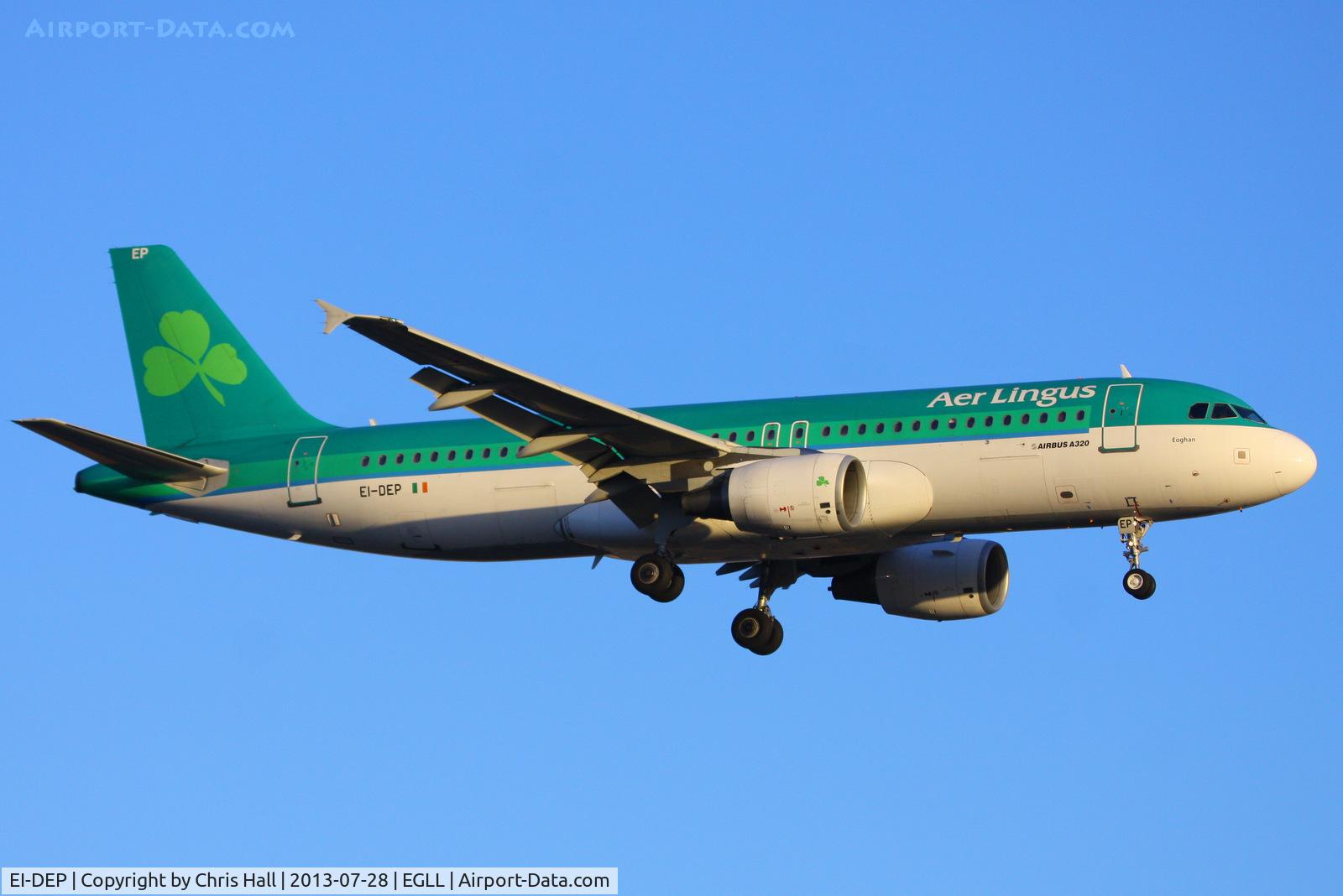 EI-DEP, 2005 Airbus A320-214 C/N 2542, Aer Lingus