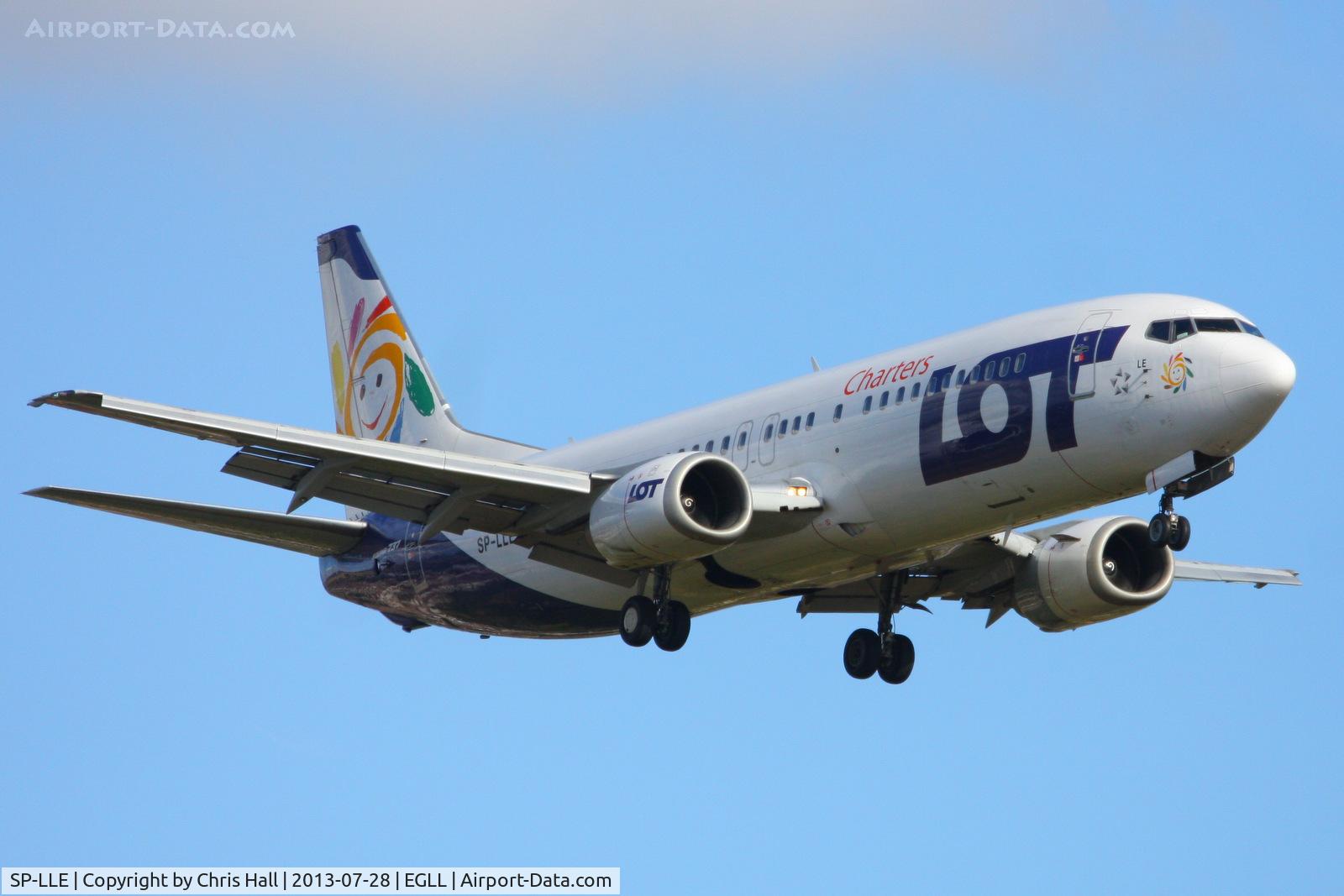 SP-LLE, 1996 Boeing 737-45D C/N 27914, LOT Charters
