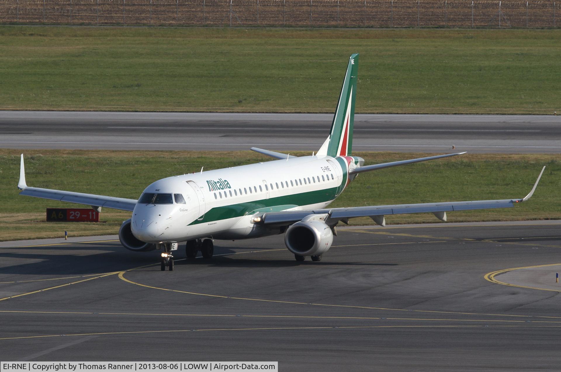 EI-RNE, 2012 Embraer 190STD (ERJ-190-100STD) C/N 19000520, Alitalia Emb 190