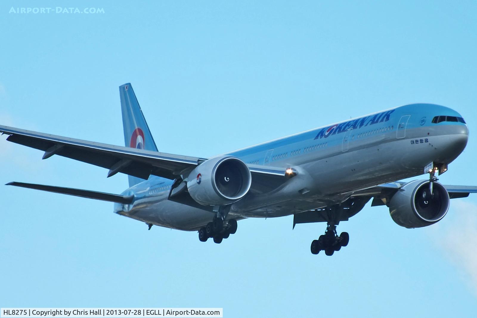 HL8275, 2013 Boeing 777-3B5/ER C/N 37651, Korean Air Lines