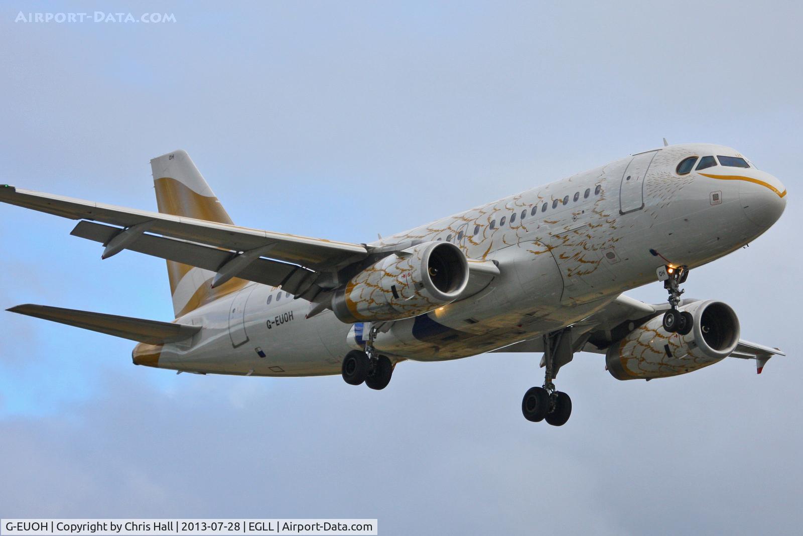 G-EUOH, 2001 Airbus A319-131 C/N 1604, British Airways 