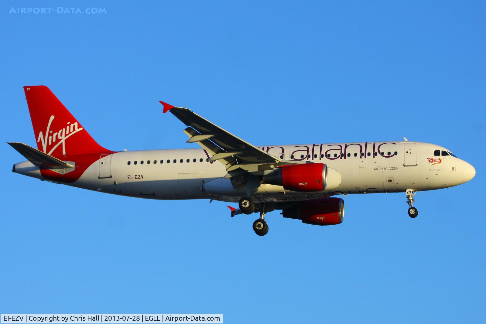 EI-EZV, 2003 Airbus A320-214 C/N 2001, Virgin Atlantic