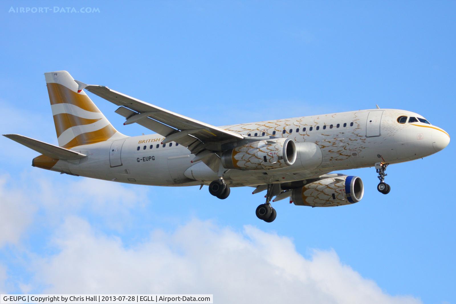 G-EUPG, 2000 Airbus A319-131 C/N 1222, British Airways