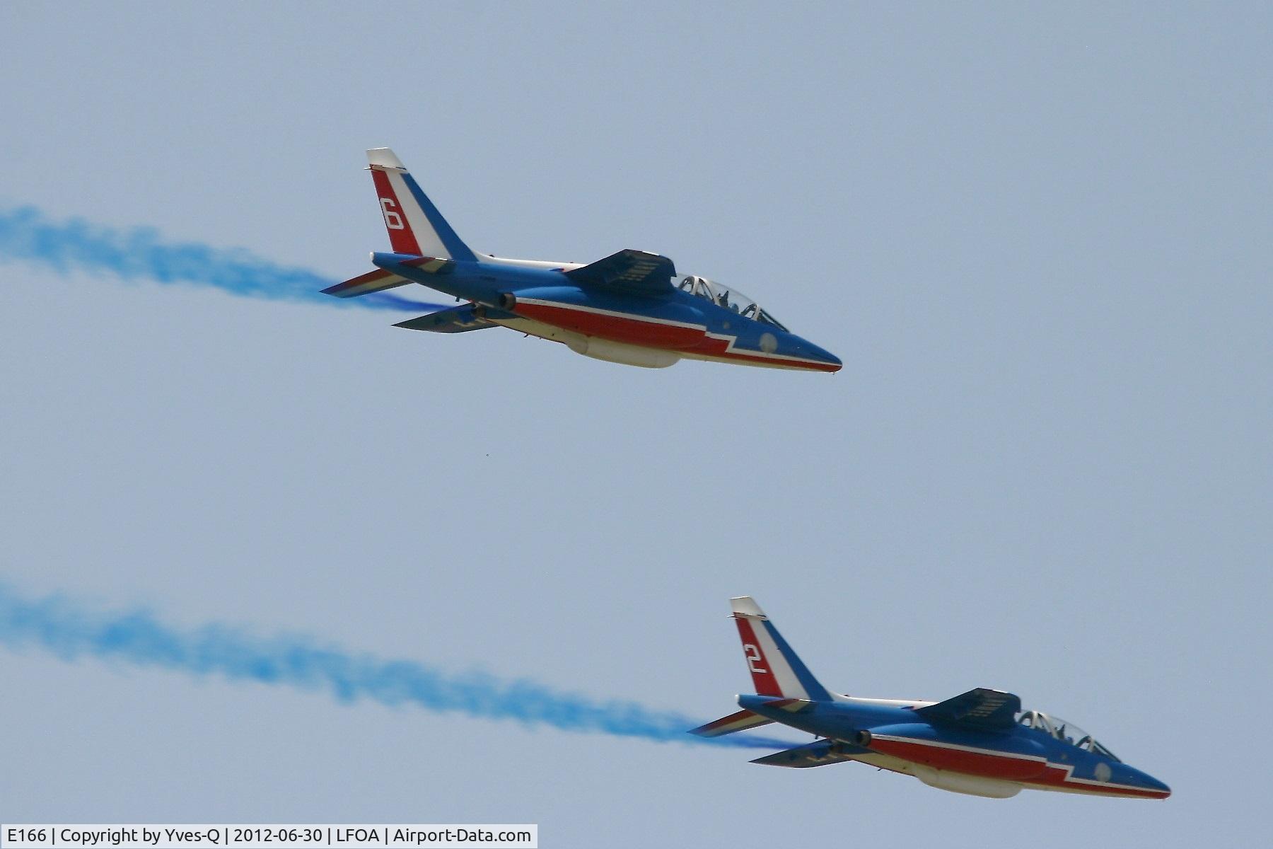 E166, Dassault-Dornier Alpha Jet E C/N E166, Dassault-Dornier Alpha Jet E, Avord Air Base 702 (LFOA)