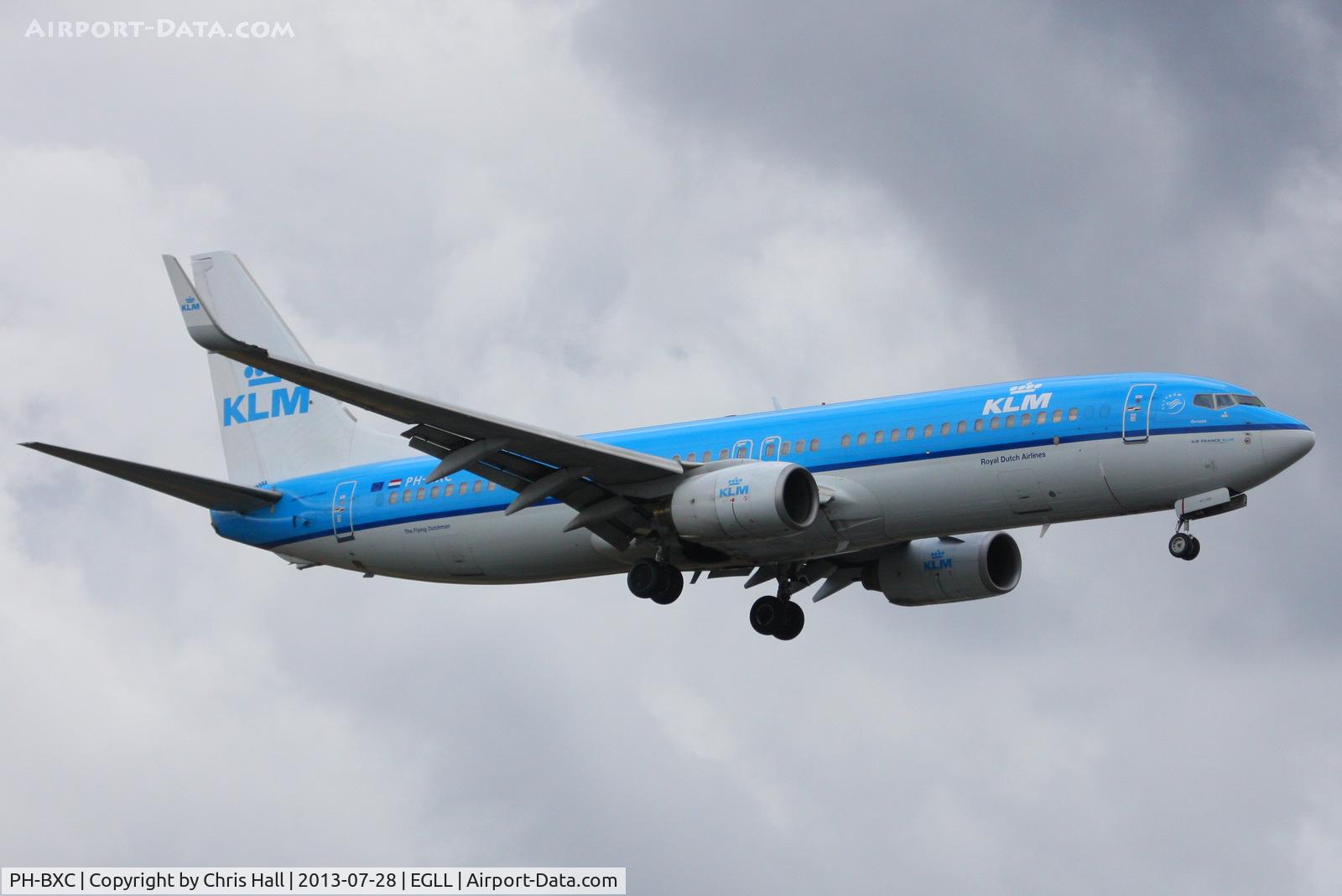 PH-BXC, 1999 Boeing 737-8K2 C/N 29133, KLM Royal Dutch Airlines