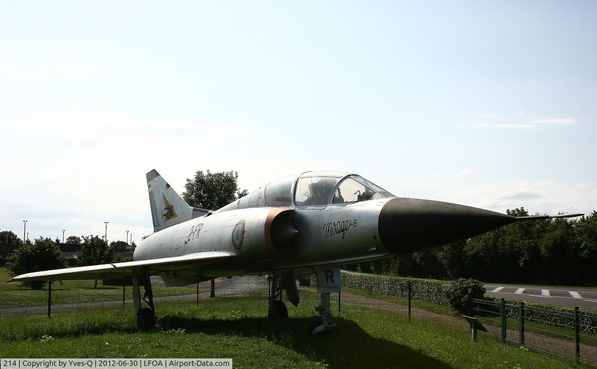 214, Dassault Mirage IIIB C/N 214, Dassault Mirage IIIB, Avord