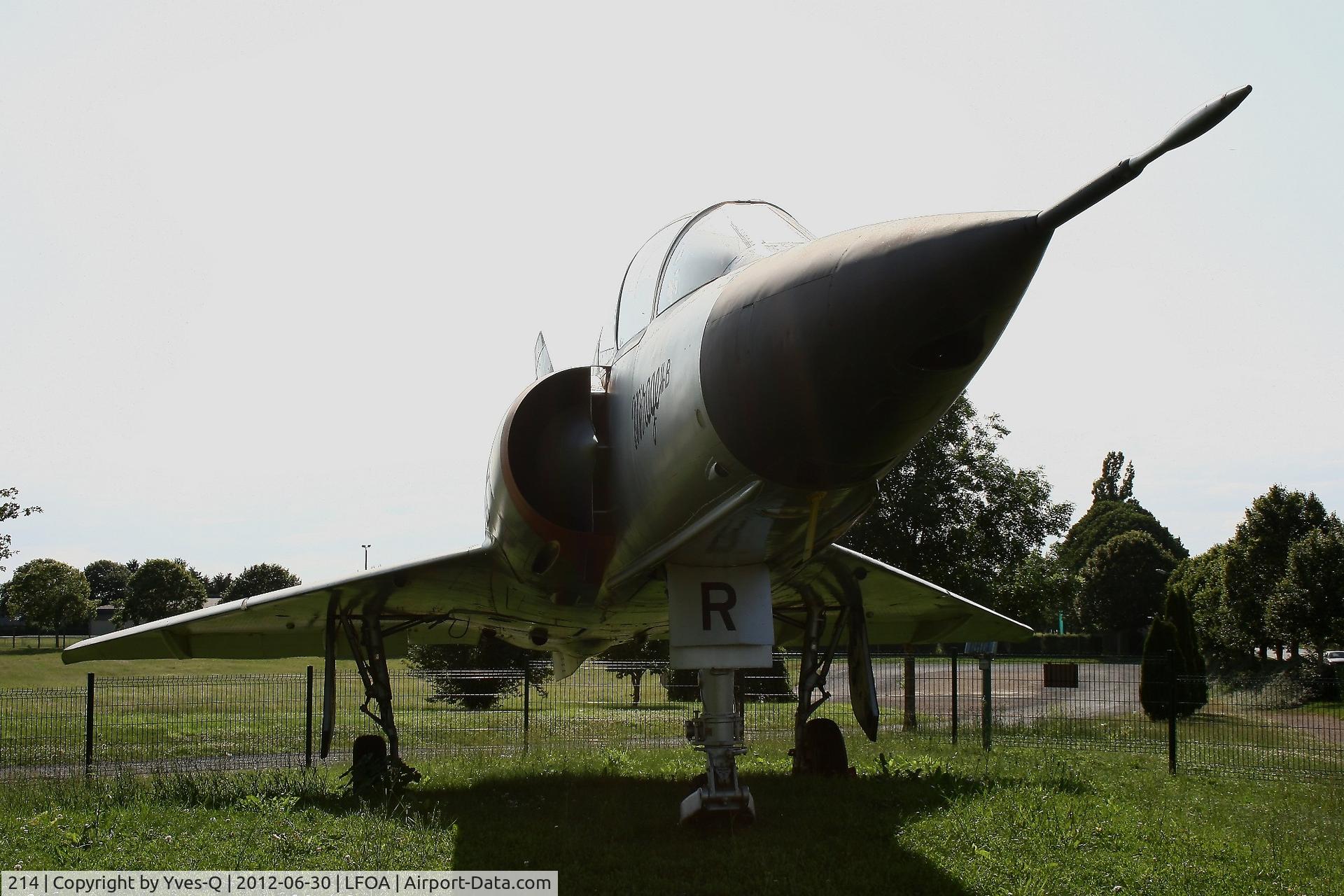 214, Dassault Mirage IIIB C/N 214, Dassault Mirage IIIB, Avord