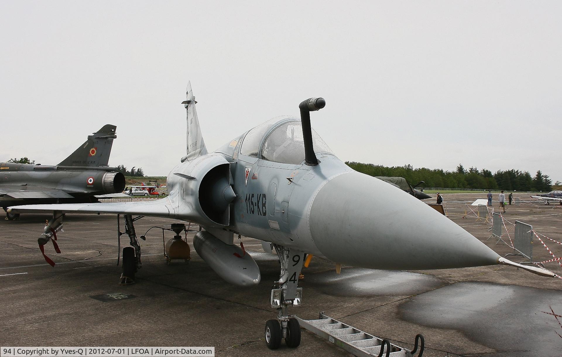 94, Dassault Mirage 2000C C/N 352, Dassault Mirage 2000C (cn 352), Avord Air Base 702 (LFOA)
