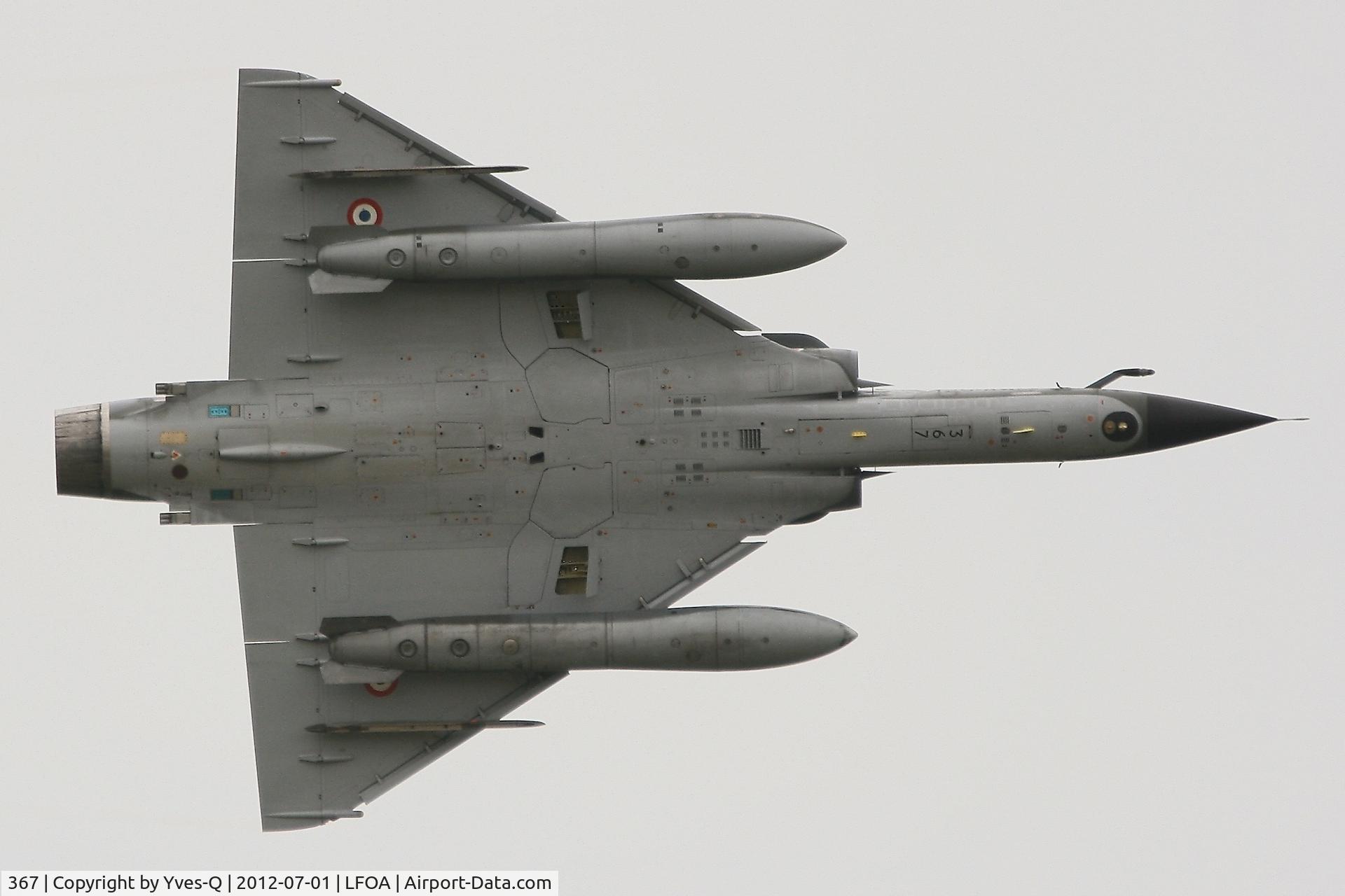 367, Dassault Mirage 2000N C/N 362, French Air Force Dassault Mirage 2000N, Avord Air Base 702 (LFOA)