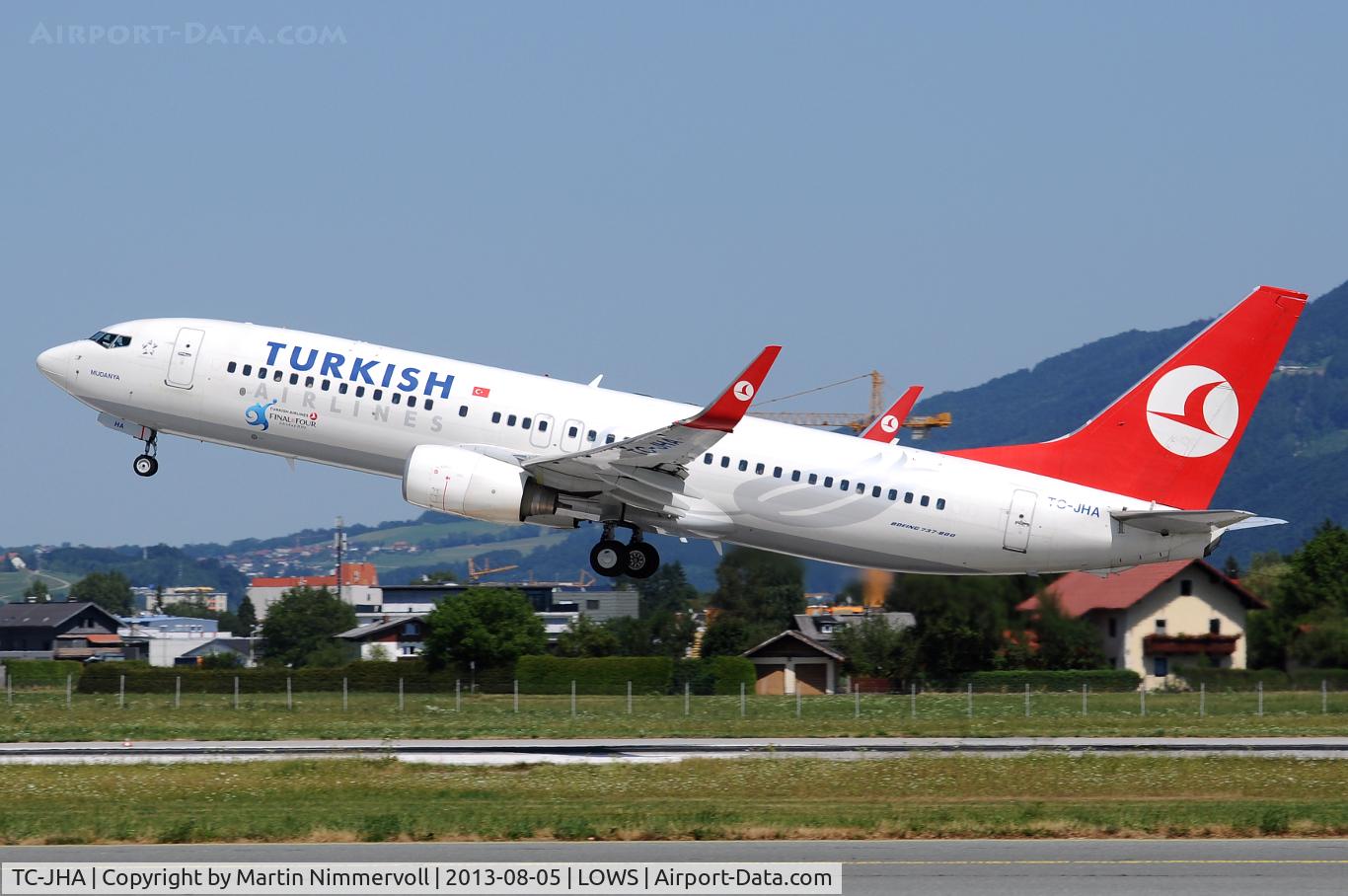 TC-JHA, 2008 Boeing 737-8F2 C/N 35740, Turkish Airlines
